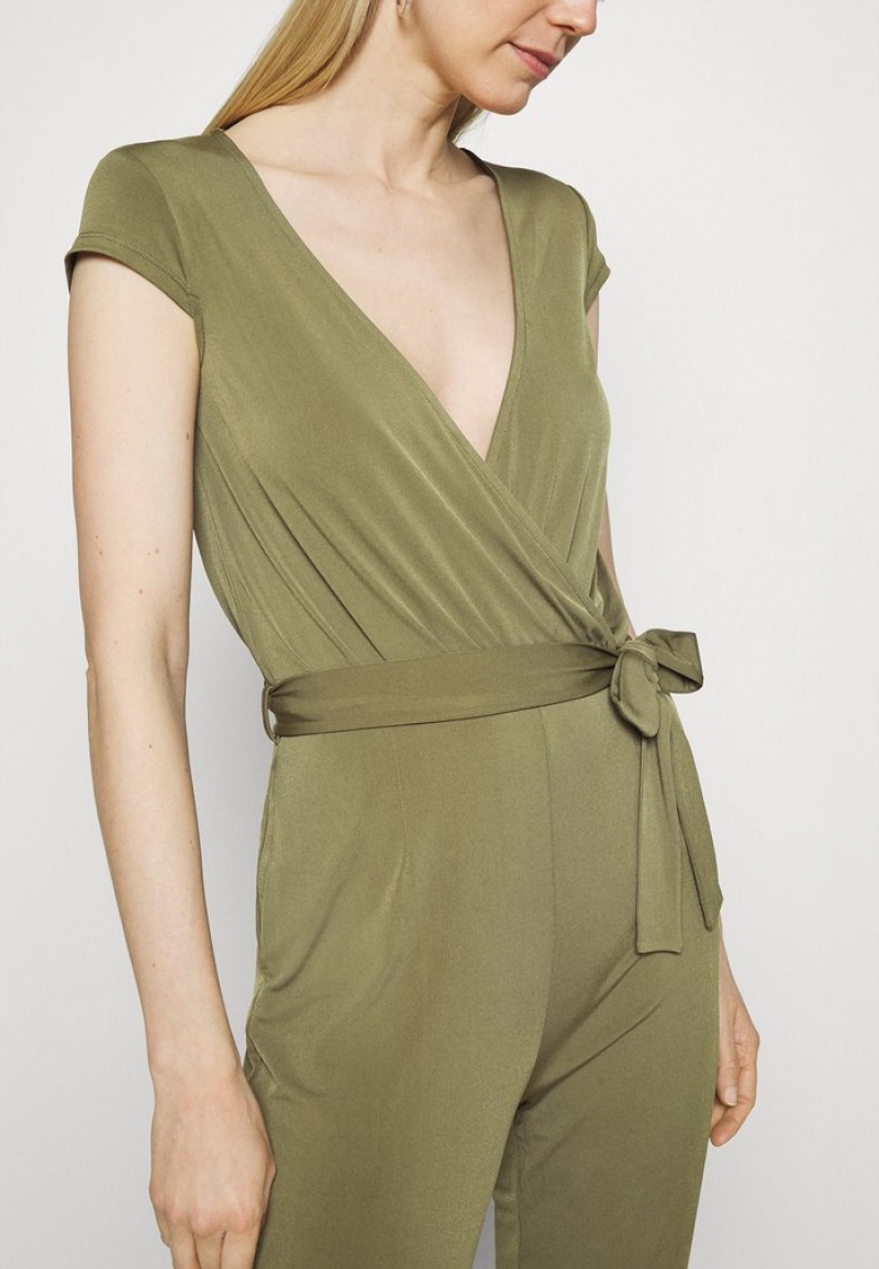 Anna Field Budget Jumpsuit Dam Khaki | SE-NQXWRO327