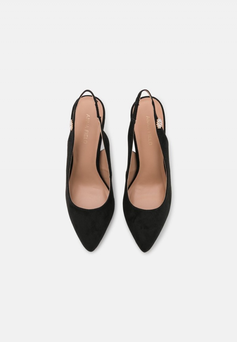 Anna Field Budget Klassiska Heels Klackar Dam Svarta | SE-WSYJPM384