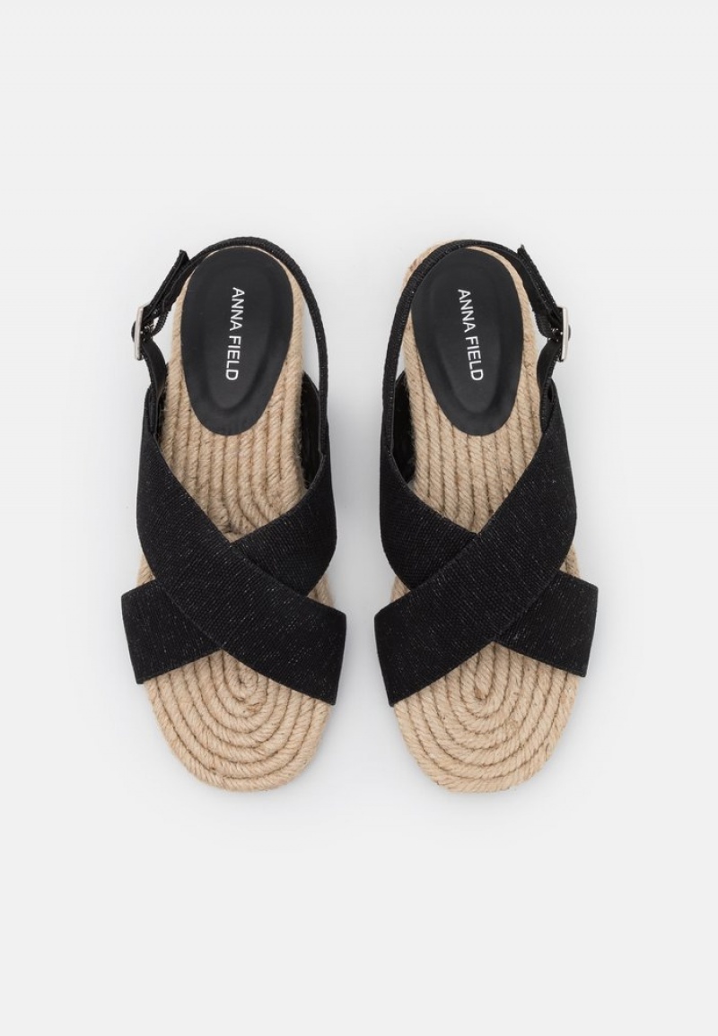 Anna Field Budget Sandaler Dam Svarta | SE-XFJLOB805