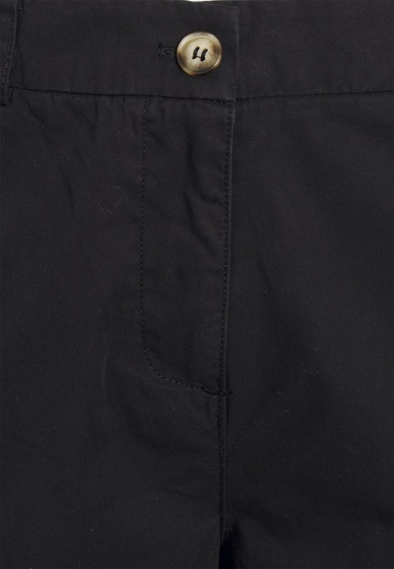 Anna Field Budget Vanliga Washed Chino Byxor Dam Svarta | SE-KUSILB391