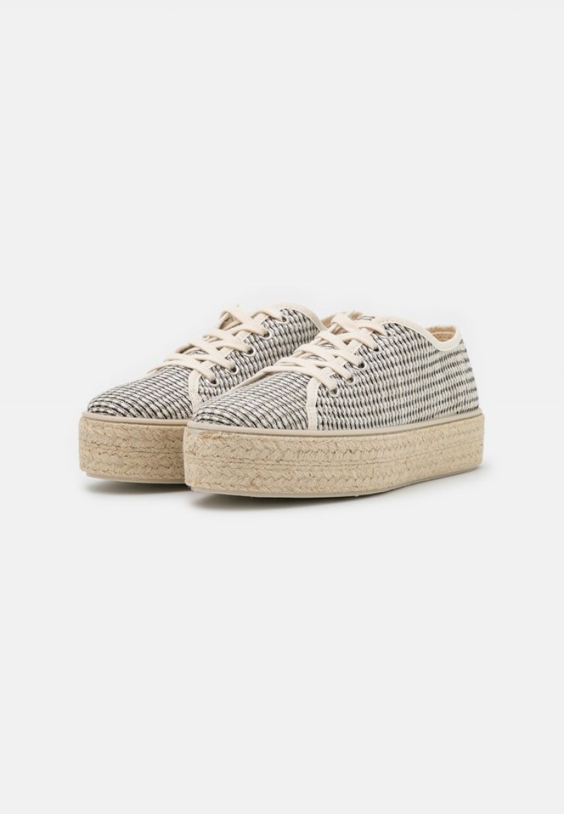 Anna Field Buy Espadrilles Låga Skor Dam Grå | SE-KUIWMG740