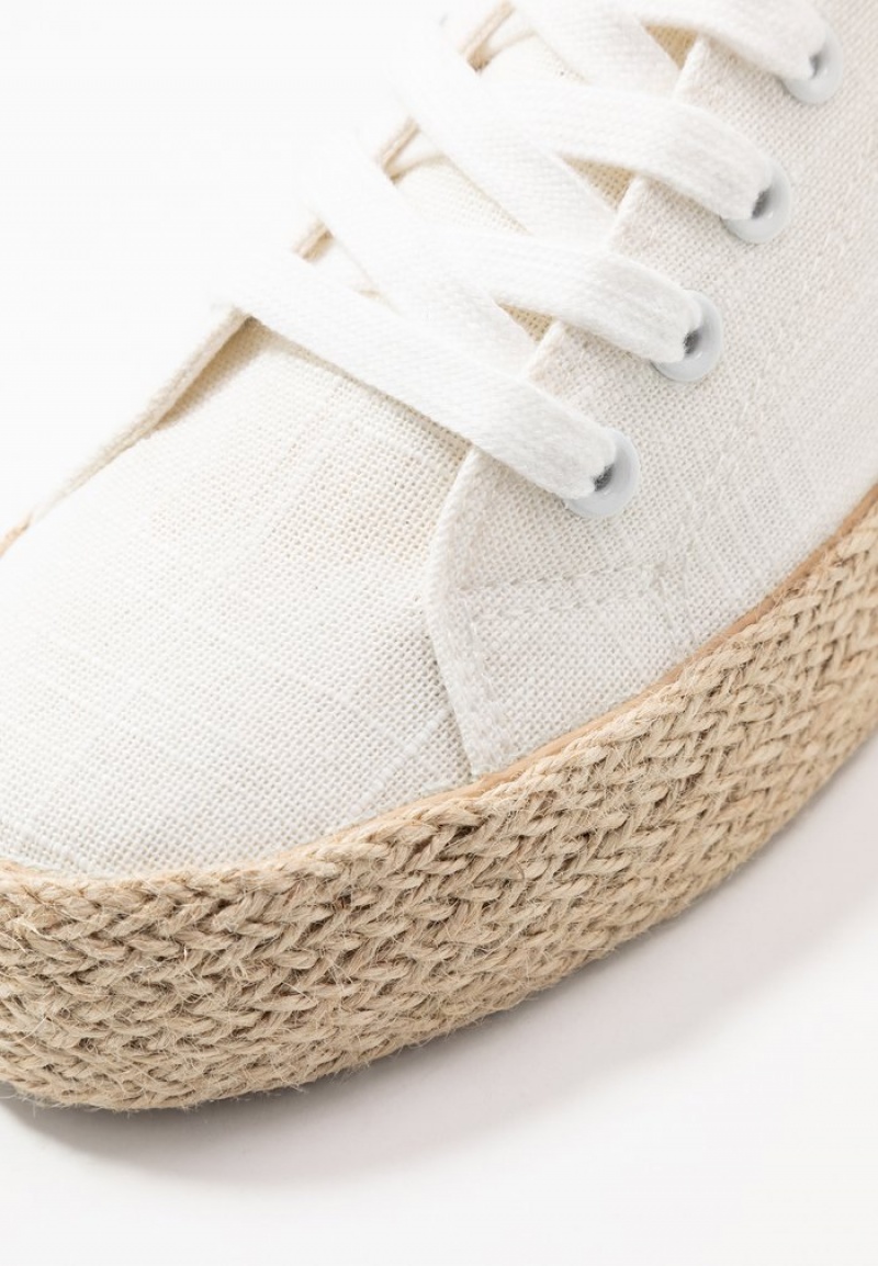 Anna Field Buy Espadrilles Låga Skor Dam Vita | SE-VUHEQC032