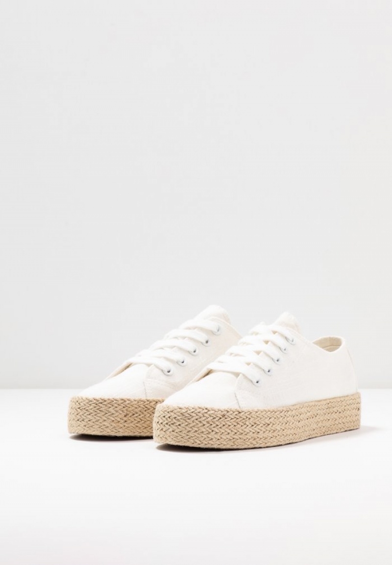 Anna Field Buy Espadrilles Låga Skor Dam Vita | SE-VUHEQC032