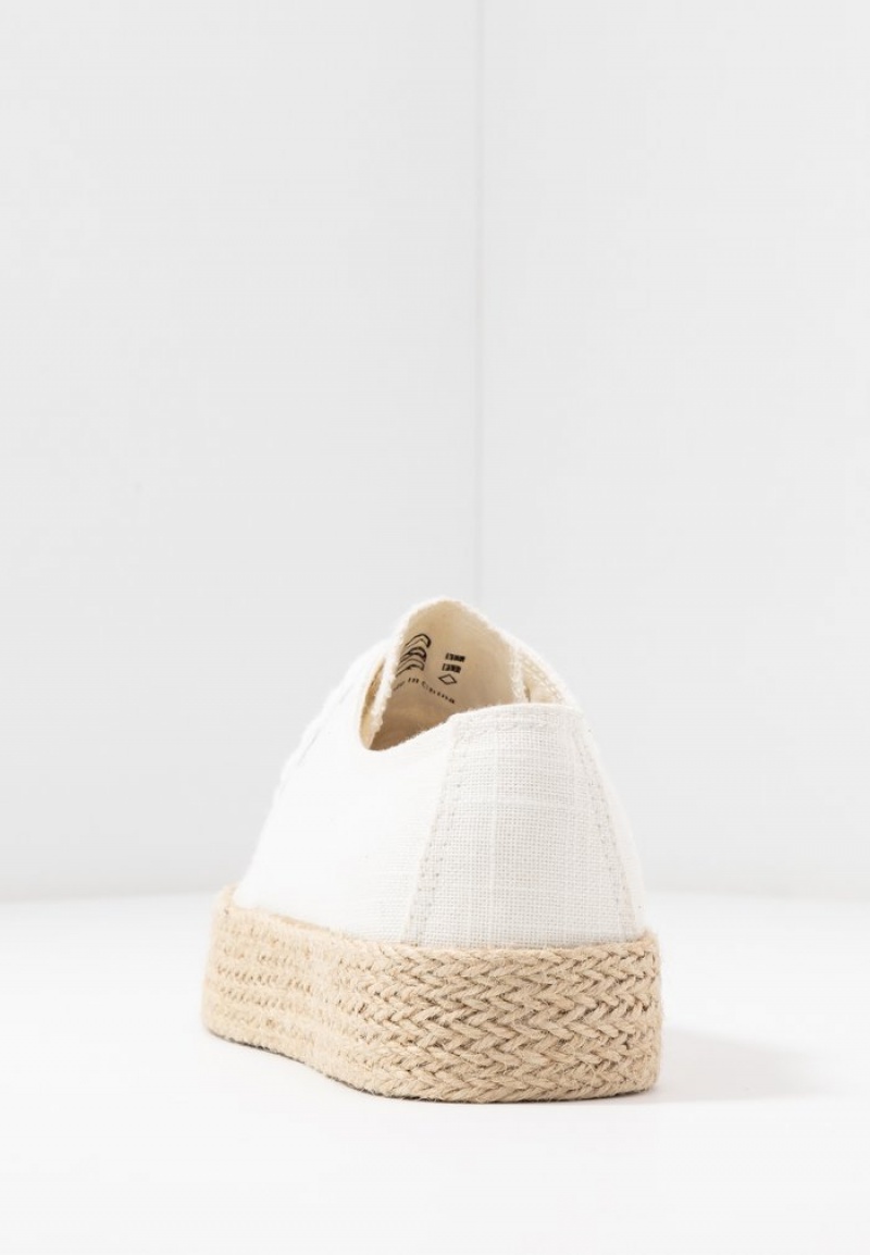 Anna Field Buy Espadrilles Låga Skor Dam Vita | SE-VUHEQC032