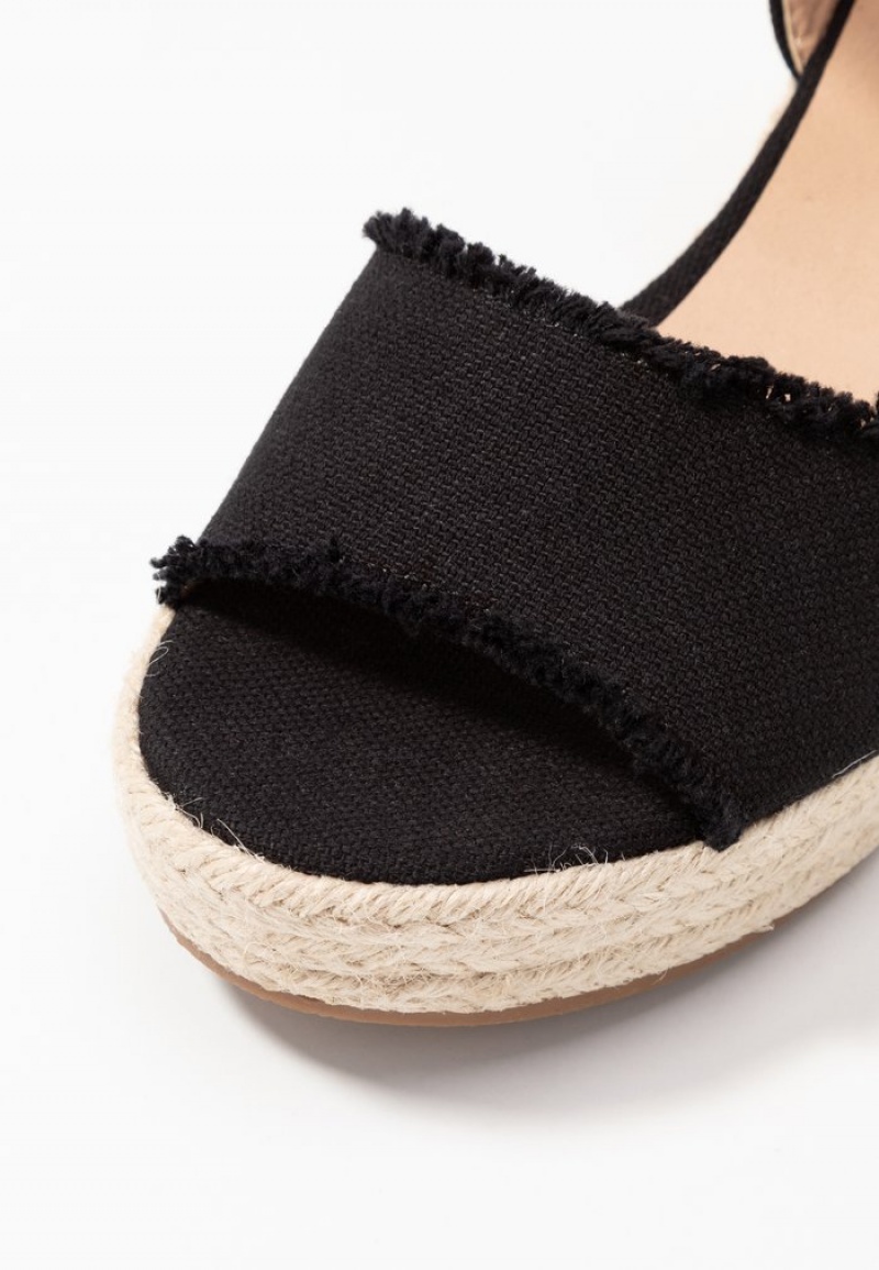 Anna Field Buy Espadrilles Sandaler Dam Svarta | SE-YNXDRQ205