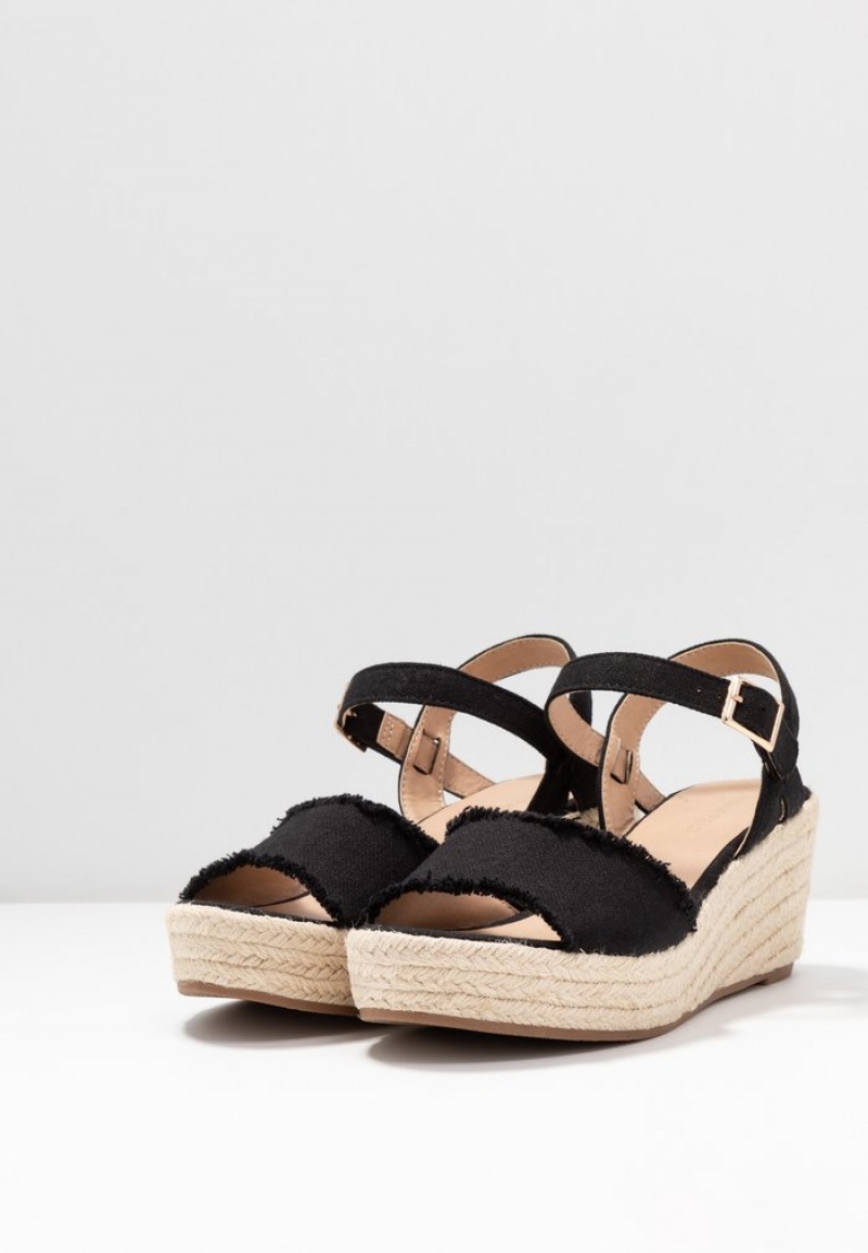 Anna Field Buy Espadrilles Sandaler Dam Svarta | SE-YNXDRQ205