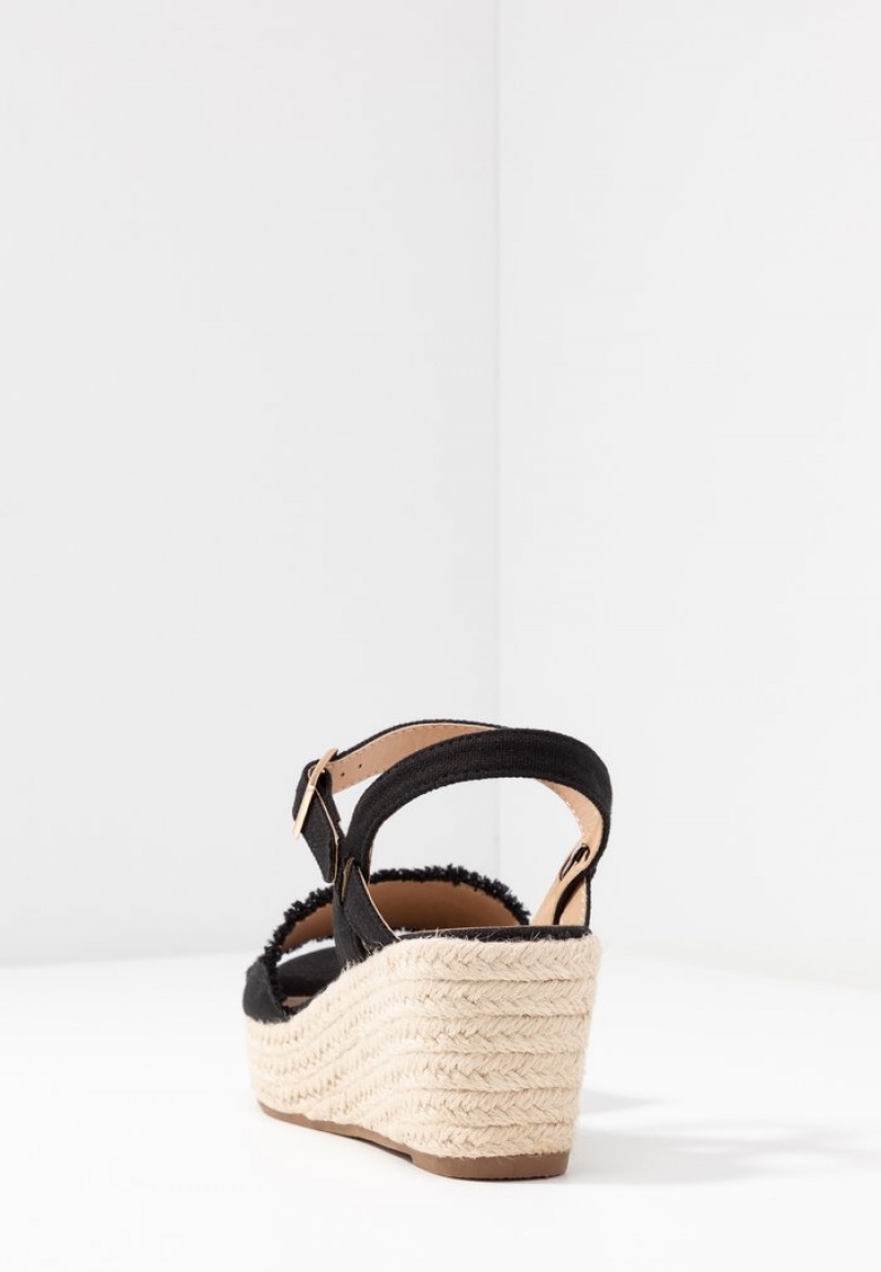 Anna Field Buy Espadrilles Sandaler Dam Svarta | SE-YNXDRQ205