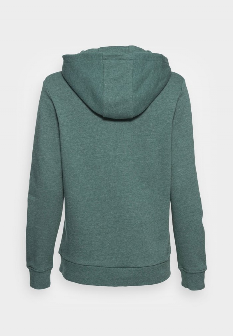 Anna Field Buy Funnel Neck Hooded Hoodie Pullover Dam Turkos | SE-POKBXE598