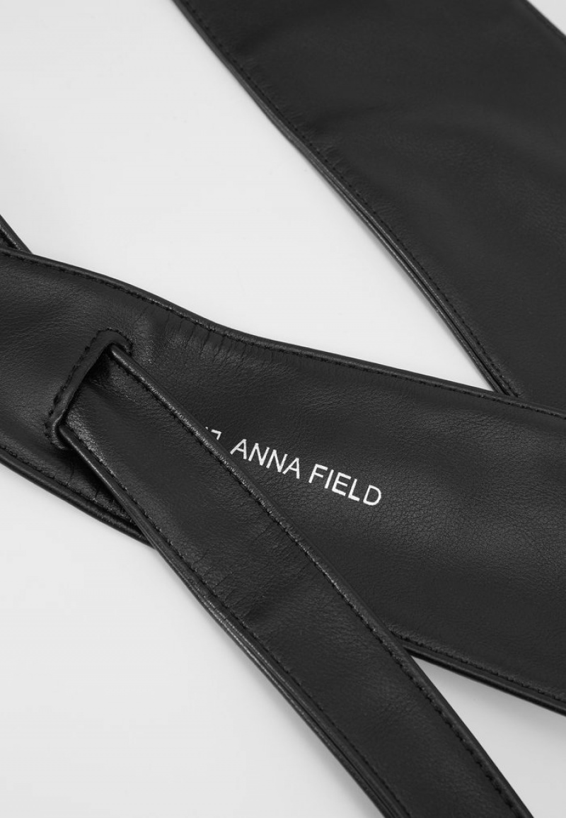 Anna Field Buy Midja Bälte Dam Svarta | SE-TFLGXJ486