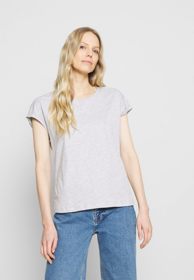 Anna Field Cheap 3 Pack Basic T-Shirt Dam Svarta | SE-XWSEKJ249