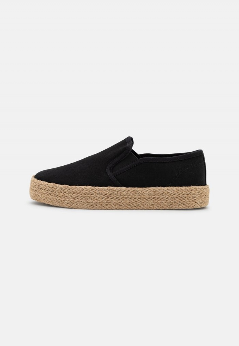 Anna Field Cheap Espadrilles Låga Skor Dam Svarta | SE-EYTWCI825