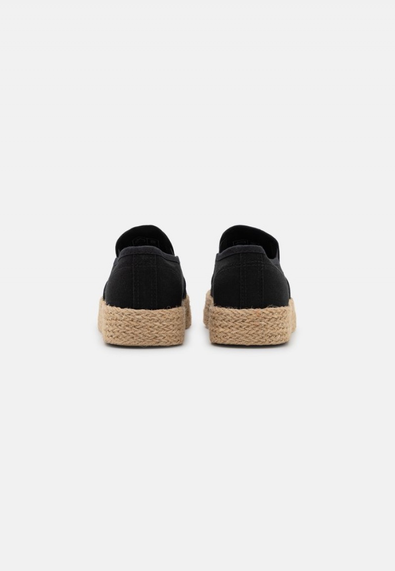 Anna Field Cheap Espadrilles Låga Skor Dam Svarta | SE-EYTWCI825