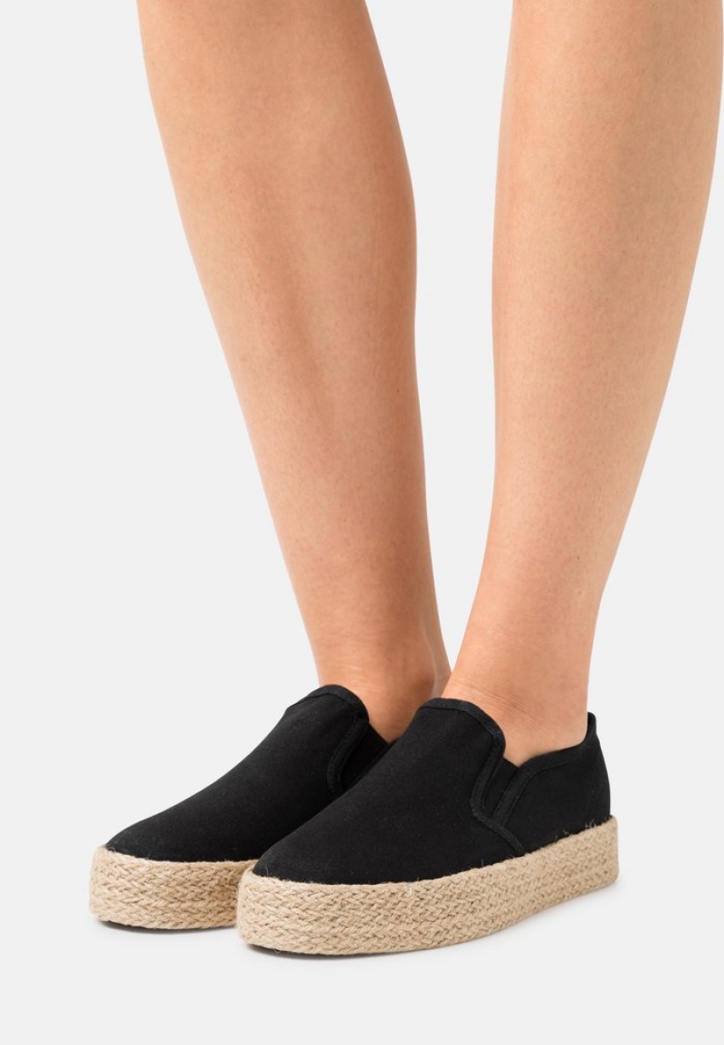 Anna Field Cheap Espadrilles Låga Skor Dam Svarta | SE-EYTWCI825