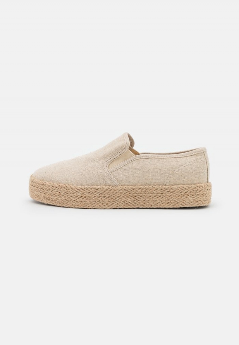 Anna Field Cheap Espadrilles Låga Skor Dam Beige | SE-IDGAWP379