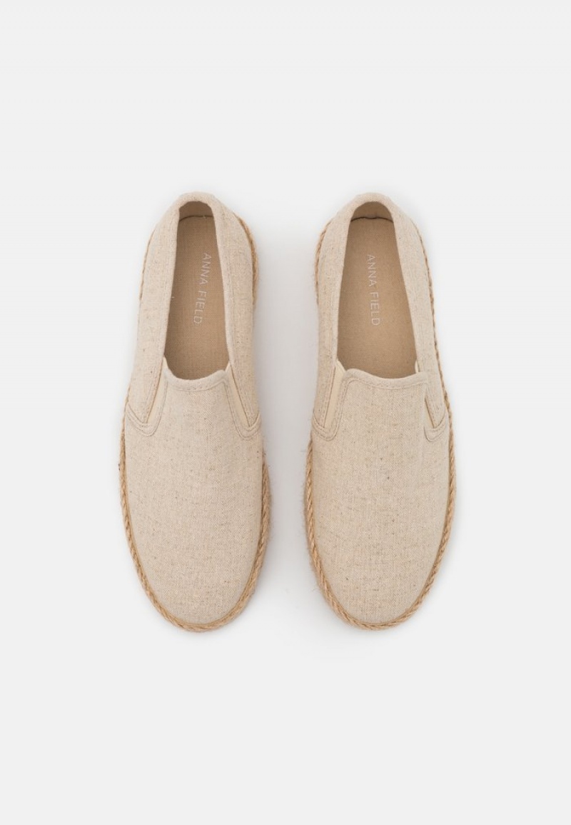 Anna Field Cheap Espadrilles Låga Skor Dam Beige | SE-IDGAWP379