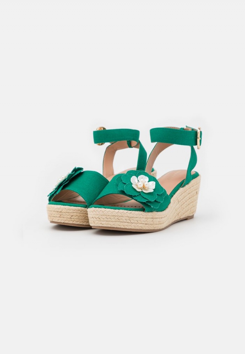 Anna Field Cheap Espadrilles Sandaler Dam Gröna | SE-EZYBPQ615