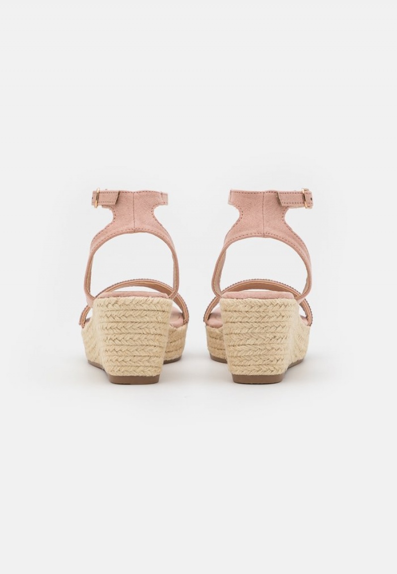 Anna Field Cheap Espadrilles Sandaler Dam Ljusrosa | SE-FUQKMS426