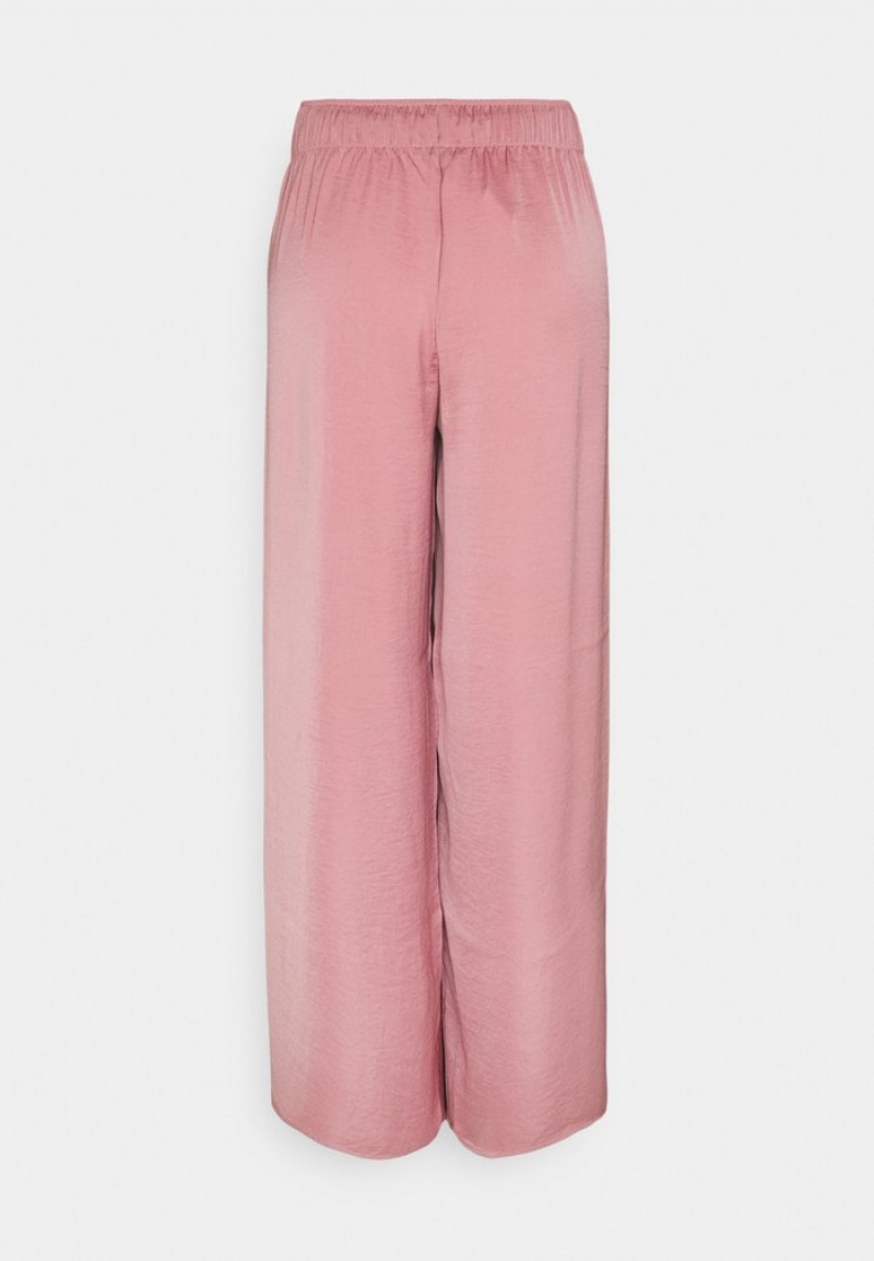 Anna Field Cheap Hammered Satin Pj Set Pyjamasset Dam Rosa | SE-XRDTWM236