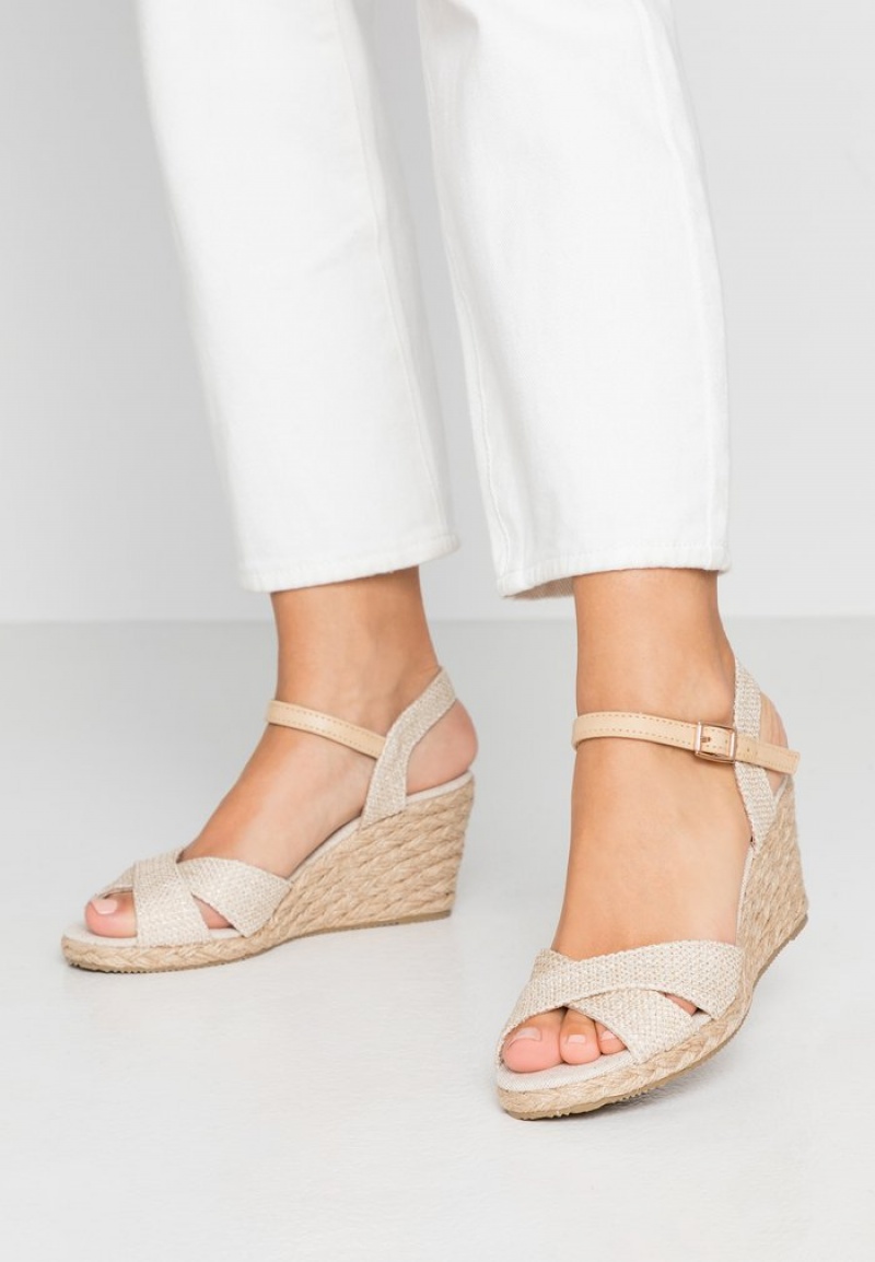 Anna Field Cheap Kilklack Sandaler Dam Beige | SE-ZSKIED619