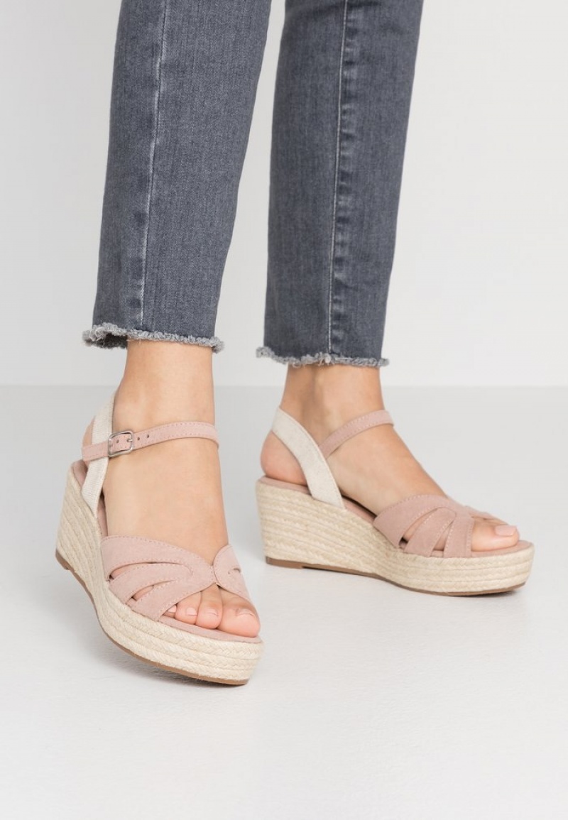 Anna Field Cheap Platform Sandaler Dam Ljusrosa | SE-JWCBLY718