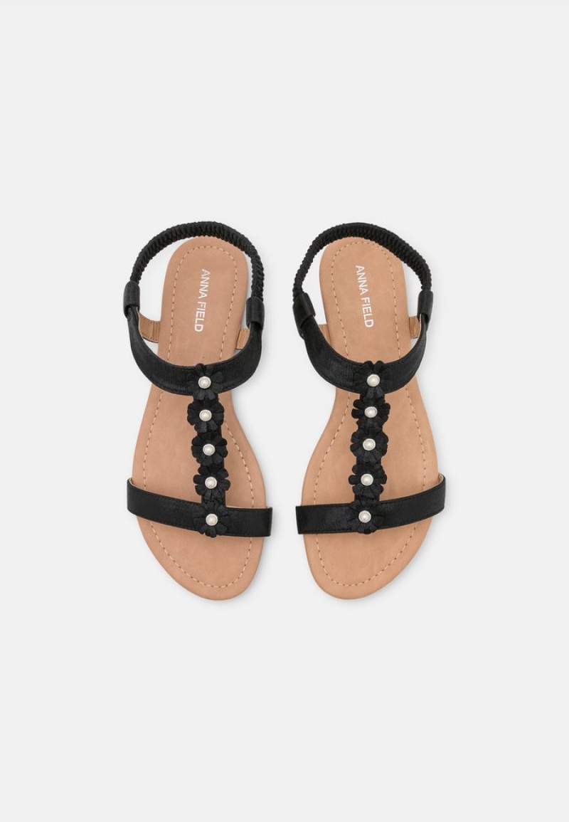 Anna Field Cheap Sandaler Dam Svarta | SE-GUEKIJ450