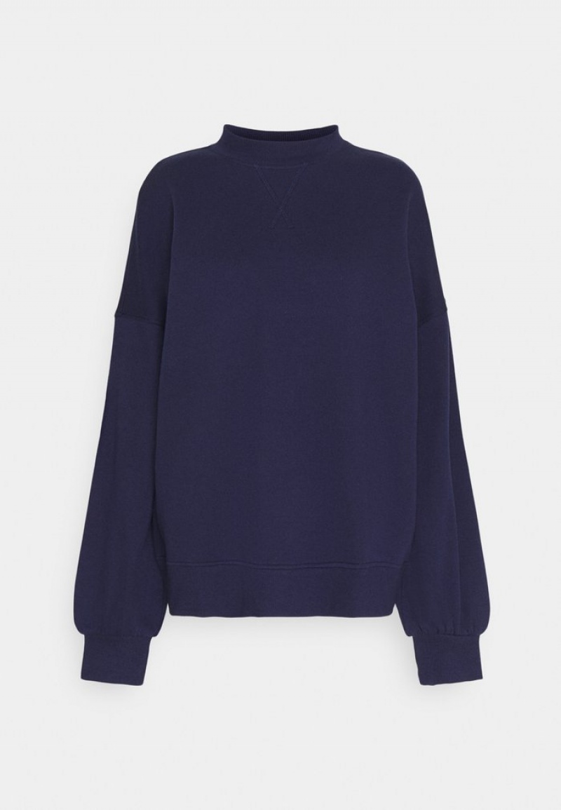 Anna Field Cheap Sweatshirt Pullover Dam Mörkblå | SE-VTKWLP254