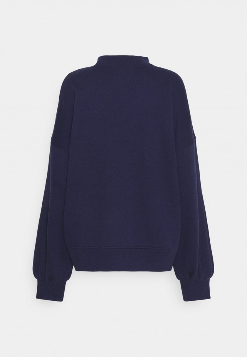 Anna Field Cheap Sweatshirt Pullover Dam Mörkblå | SE-VTKWLP254