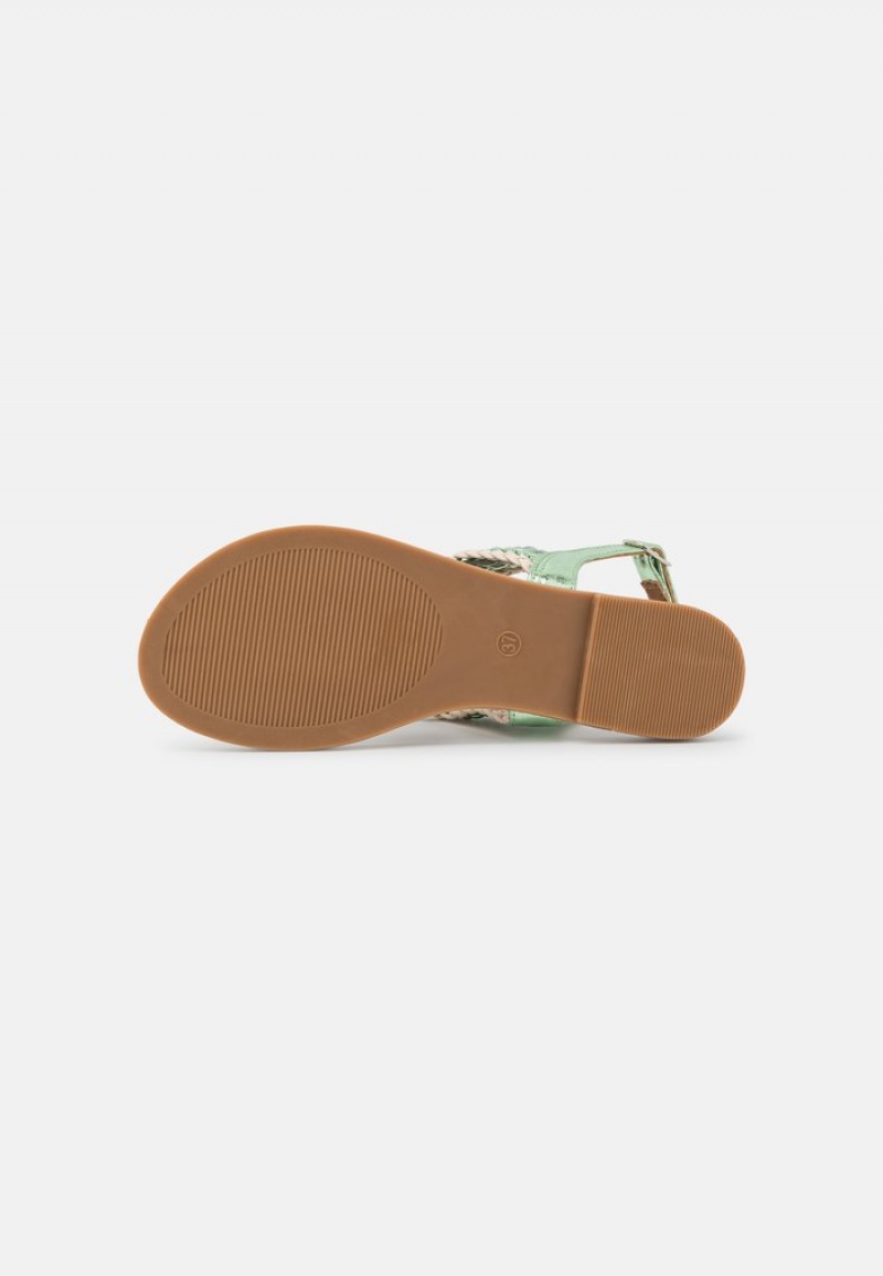 Anna Field Cheap T-Bar Sandaler Dam Mintgröna | SE-ZWDVMS146