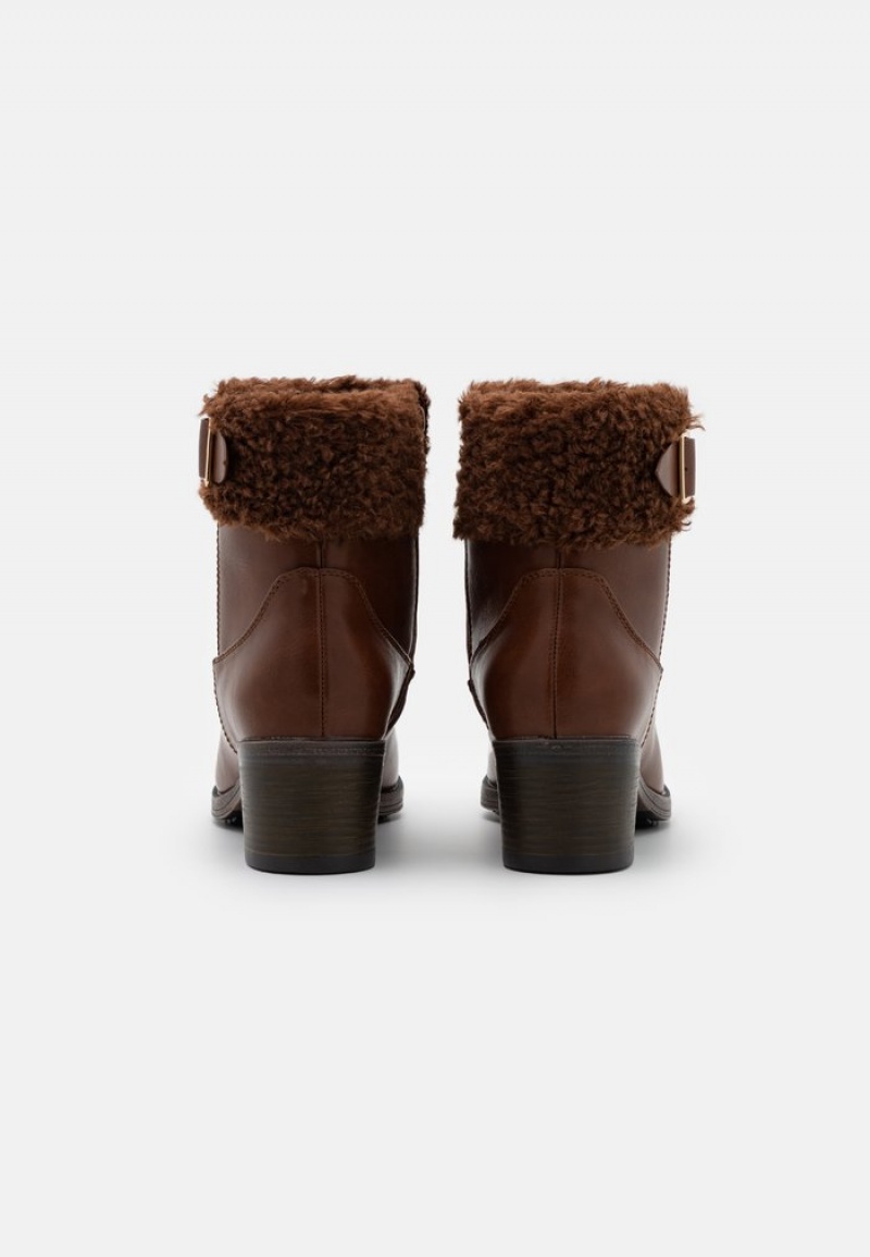 Anna Field Cheap Vinter Booties Klassiska Vinterkängor Dam Bruna | SE-UIONDG564