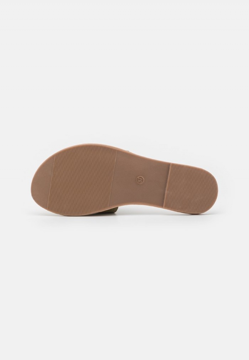 Anna Field Cheapest 2 Pack Mules Dam Khaki | SE-YQKZAR401