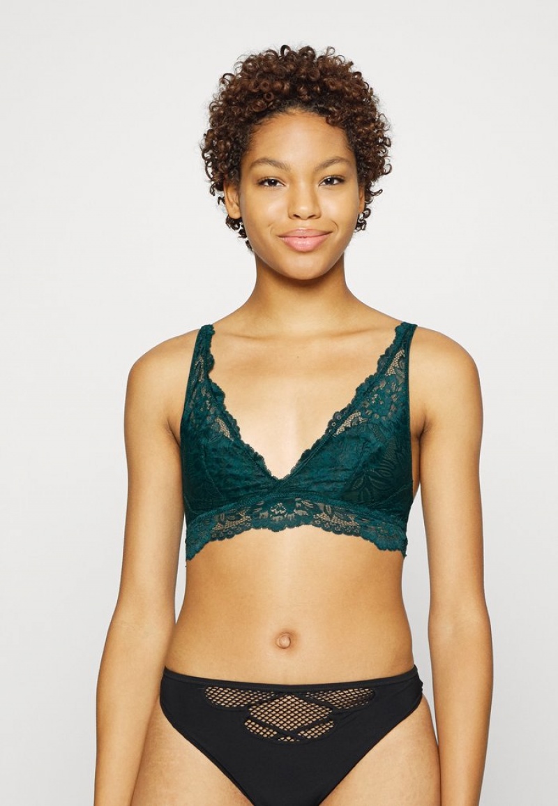 Anna Field Cheapest 3Pp Bralette Bustier Dam Turkos | SE-DLFHYT165