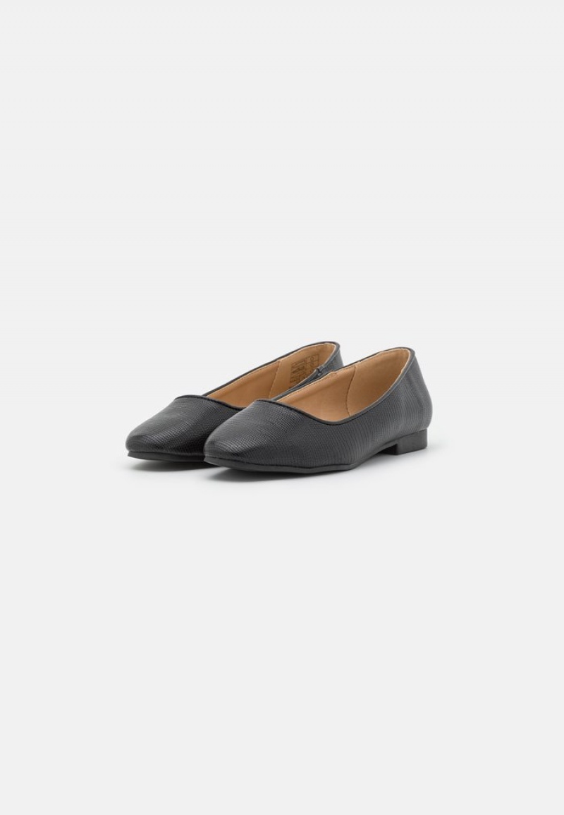 Anna Field Cheapest Ballet Pumps Ballerina Dam Svarta | SE-WPUGZA936