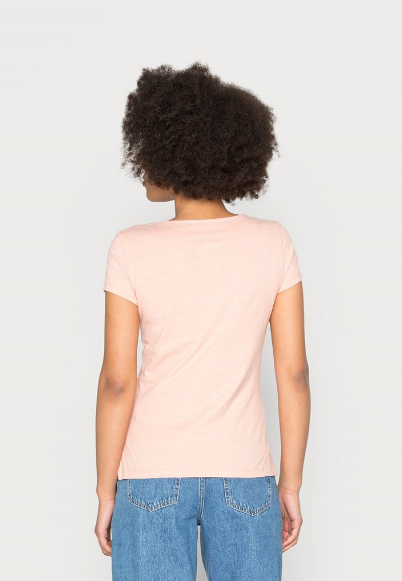 Anna Field Cheapest Basic T-Shirt Dam Ljusrosa | SE-ZMSOKE098