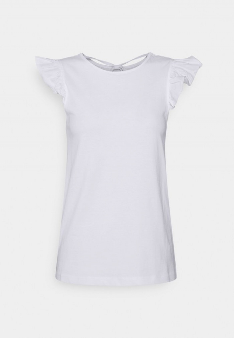 Anna Field Cheapest Basic T-Shirt Dam Vita | SE-TOSWQB806