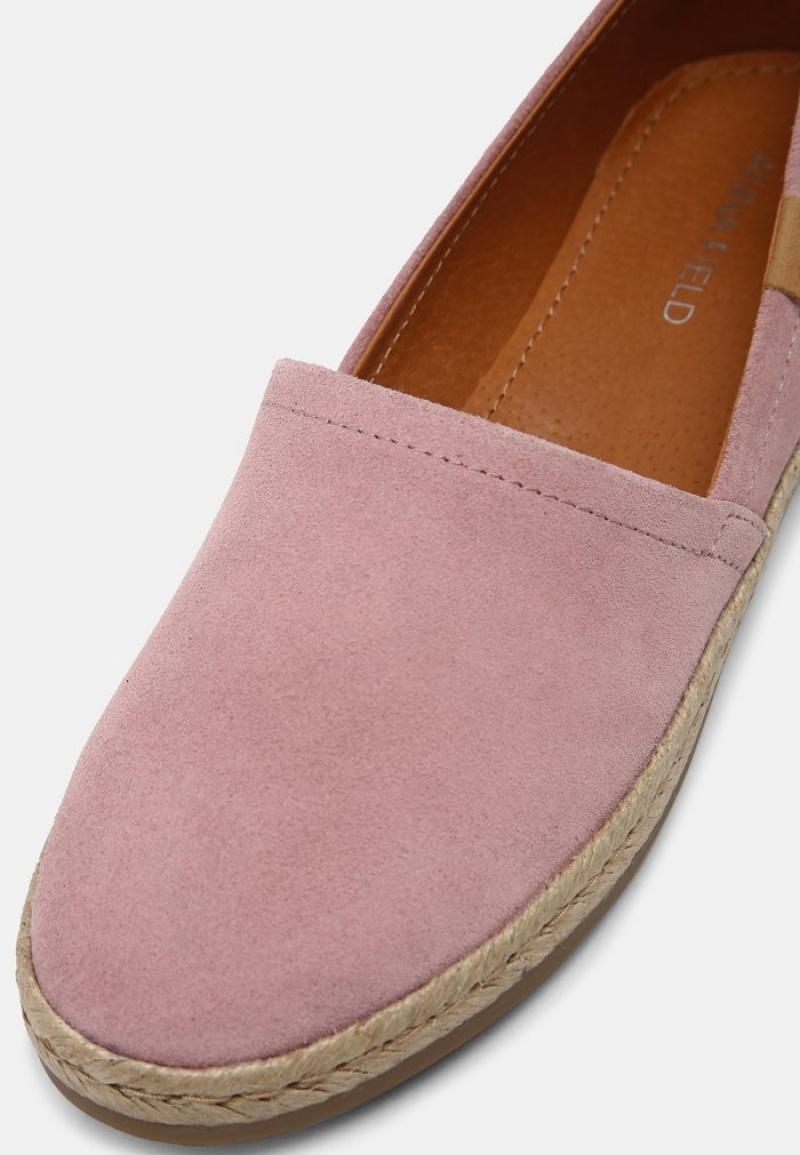 Anna Field Cheapest Espadrilles Låga Skor Dam Rosa | SE-ZHSDGU548