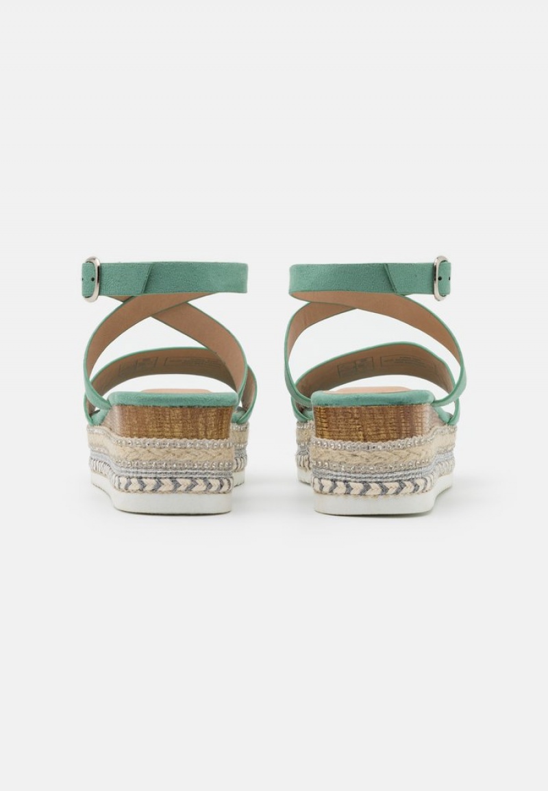 Anna Field Cheapest Espadrilles Sandaler Dam Mintgröna | SE-EMIVXD231