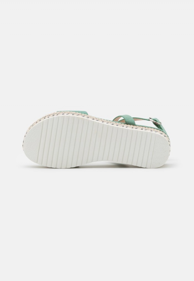 Anna Field Cheapest Espadrilles Sandaler Dam Mintgröna | SE-EMIVXD231