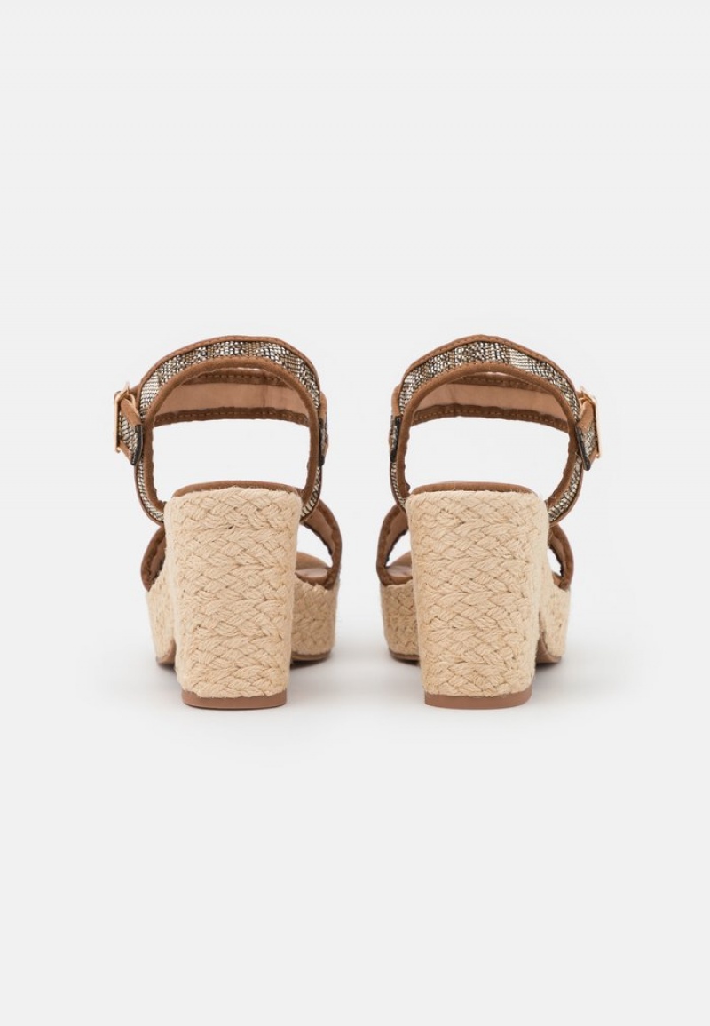 Anna Field Cheapest Platform Sandaler Dam Beige | SE-ZPVNLT023