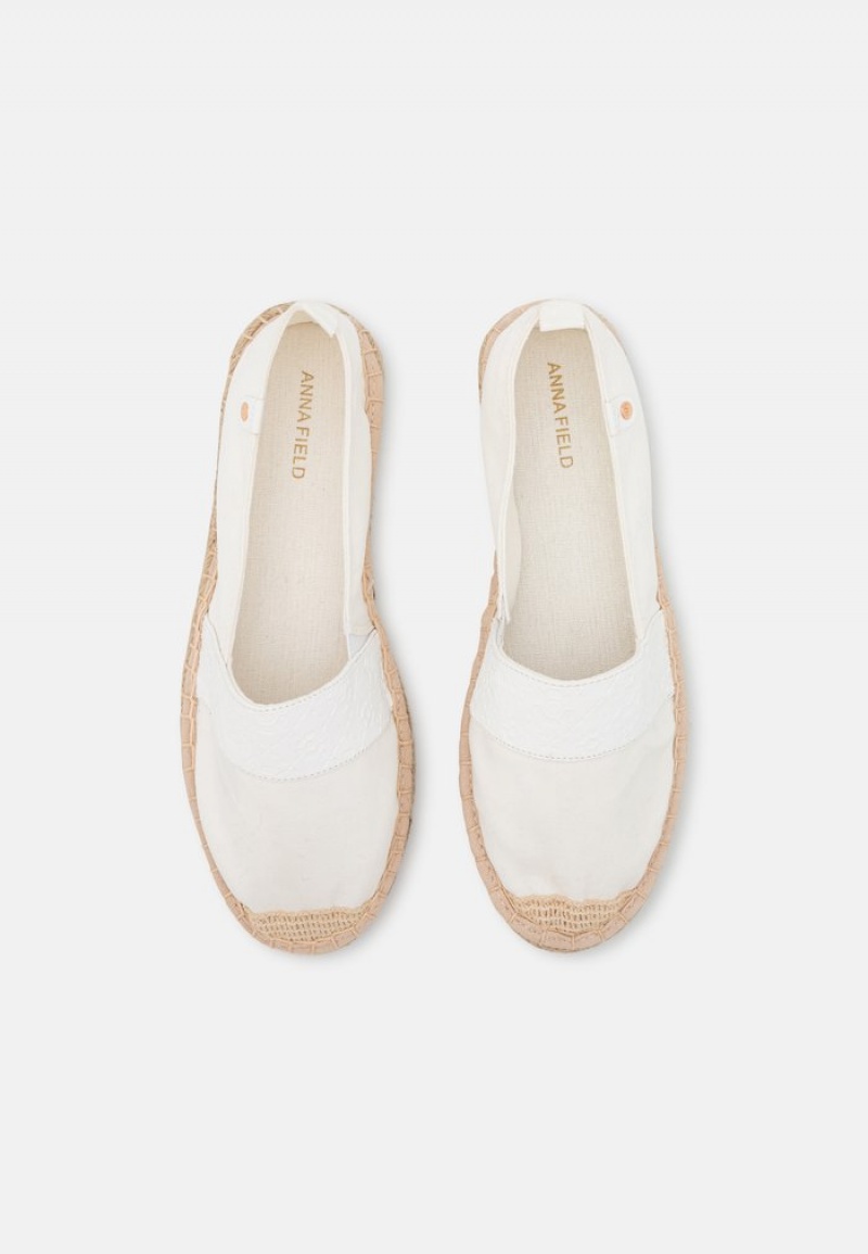 Anna Field Cheapest Slip-Ons Låga Skor Dam Vita | SE-WBRJPV264