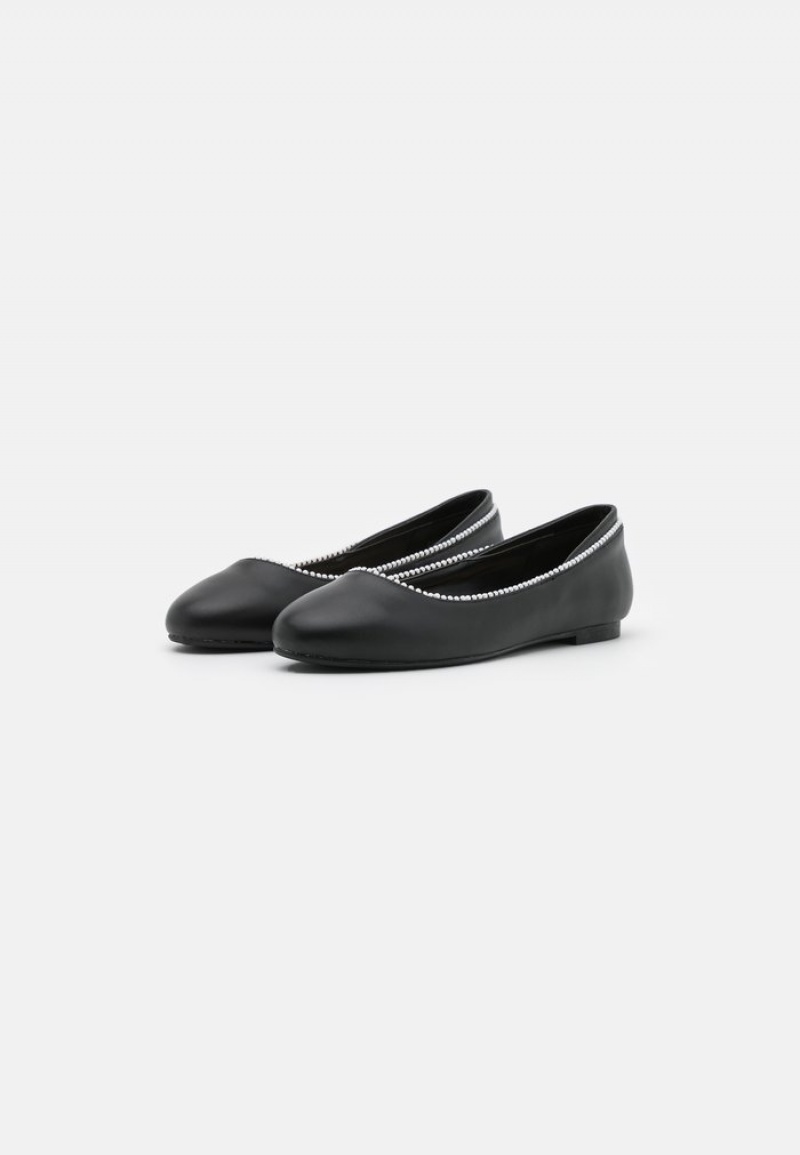 Anna Field Coupon Ballet Pumps Ballerina Dam Svarta | SE-VRHUGL264