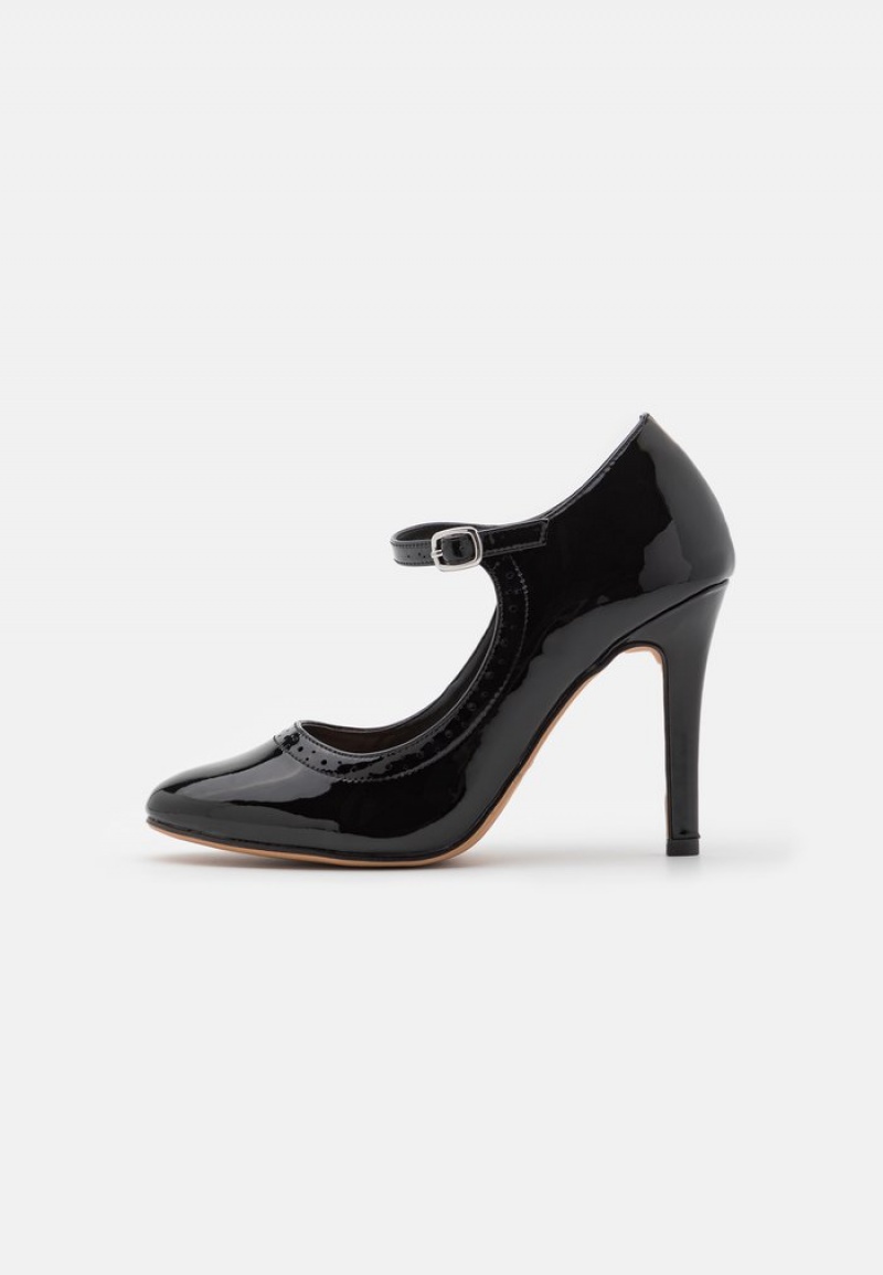 Anna Field Coupon Klassiska Heels Klackar Dam Svarta | SE-WVNSAU461