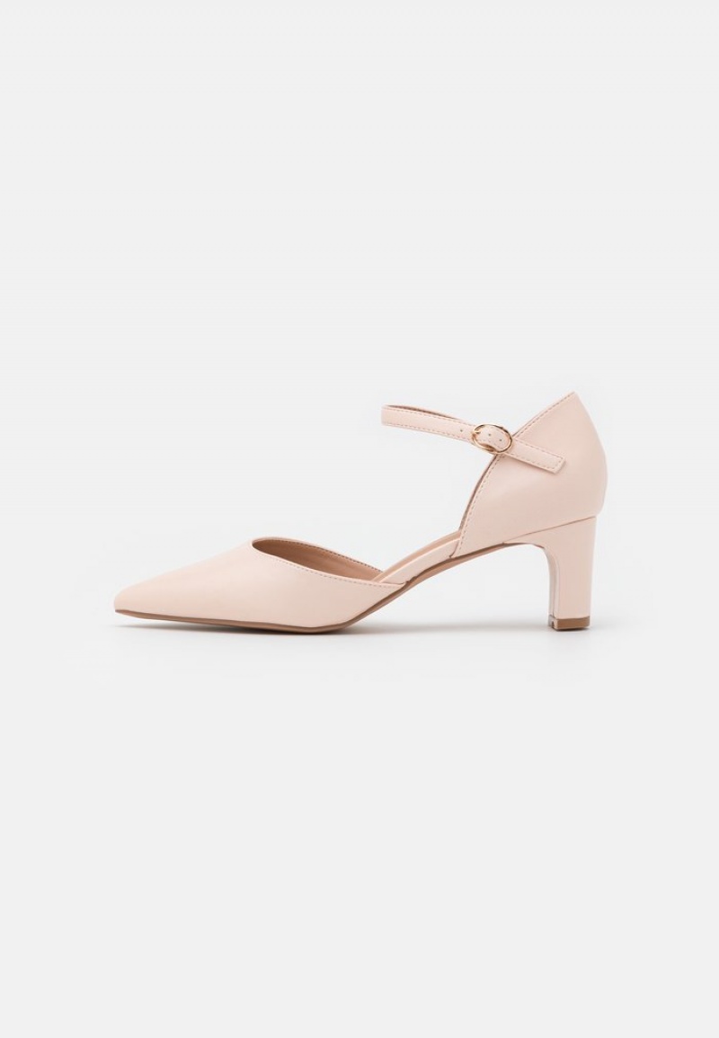 Anna Field Coupon Klassiska Heels Klackar Dam Ljusrosa | SE-BSVIYR491