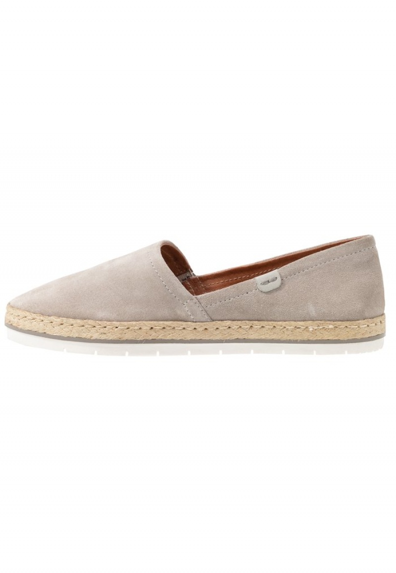 Anna Field Coupon Leather Espadrilles Låga Skor Dam Grå | SE-UHOZNF410