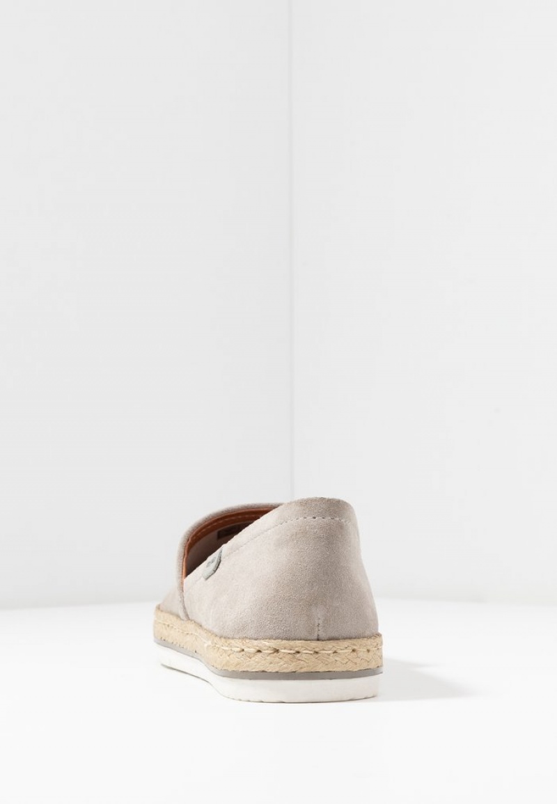 Anna Field Coupon Leather Espadrilles Låga Skor Dam Grå | SE-UHOZNF410