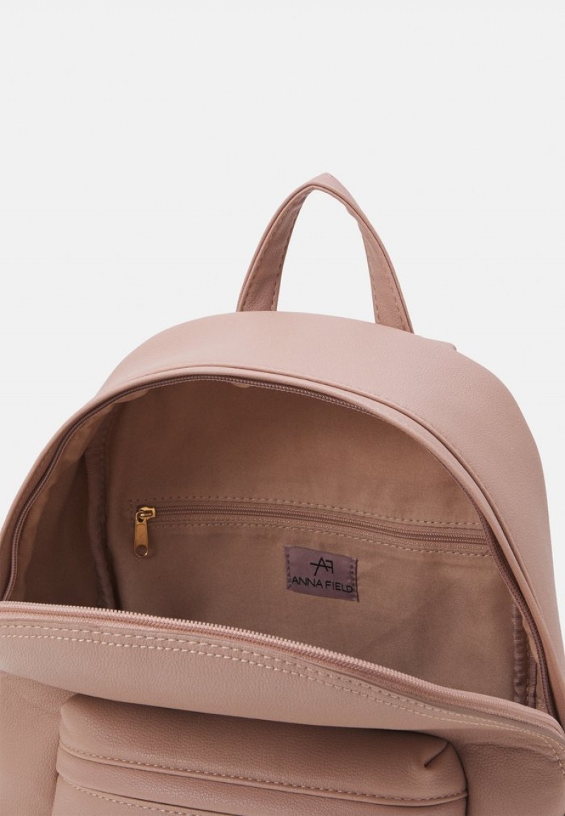 Anna Field Coupon Rucksack Ryggsäck Dam Rosa | SE-TKMDRL467