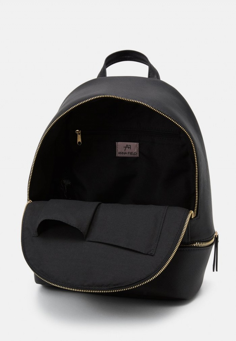 Anna Field Coupon Rucksack Ryggsäck Dam Svarta | SE-MPXAQE639