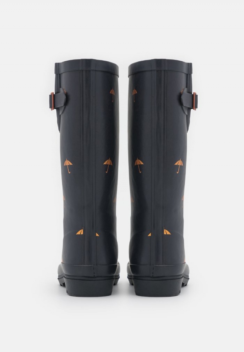 Anna Field Coupon Wellies Stövlar Dam Mörkblå | SE-XFBQHP705