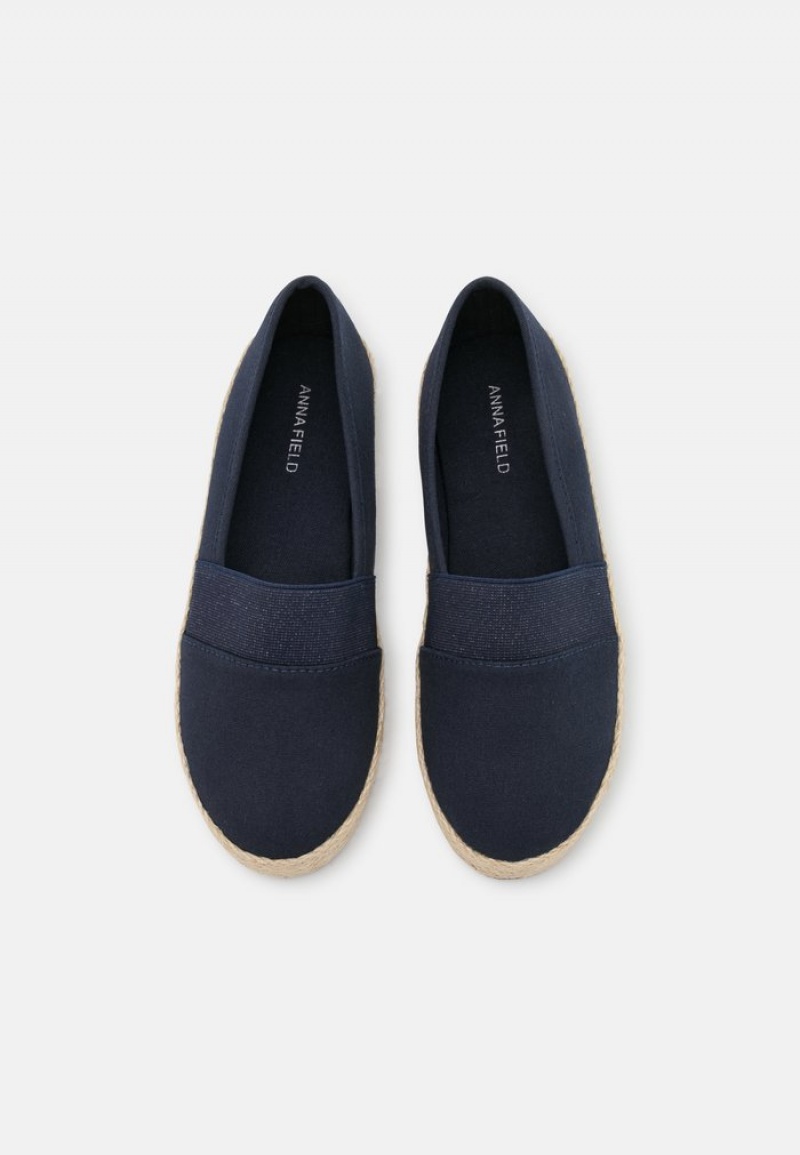 Anna Field Deals Espadrilles Låga Skor Dam Mörkblå | SE-DYISWN276