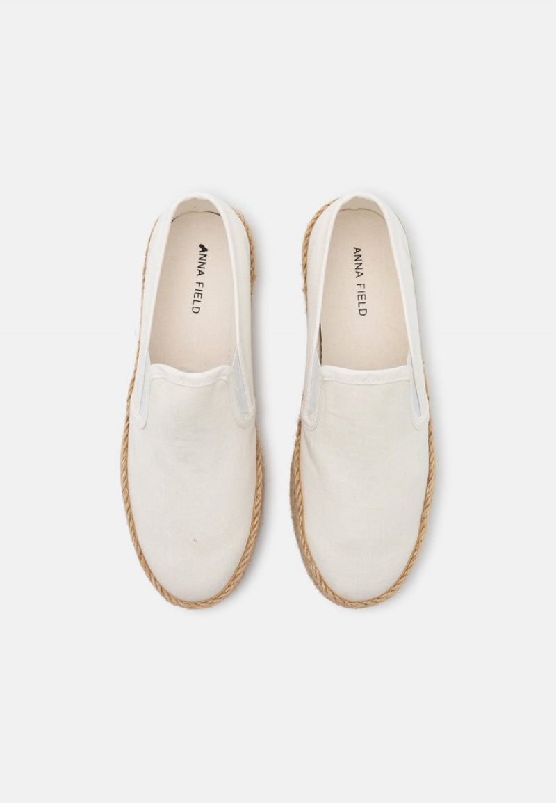 Anna Field Deals Espadrilles Låga Skor Dam Vita | SE-LUCQOF213