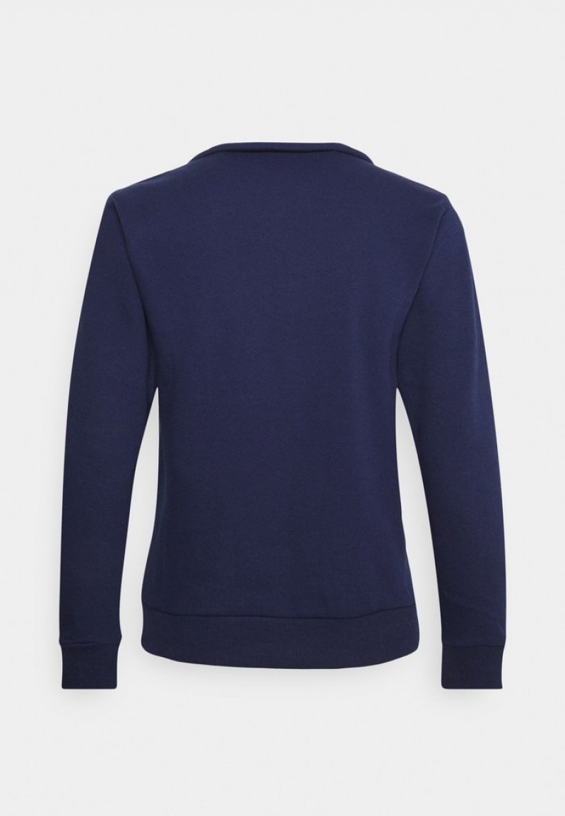 Anna Field Deals Sweatshirt Pullover Dam Mörkblå | SE-QLKHMG846